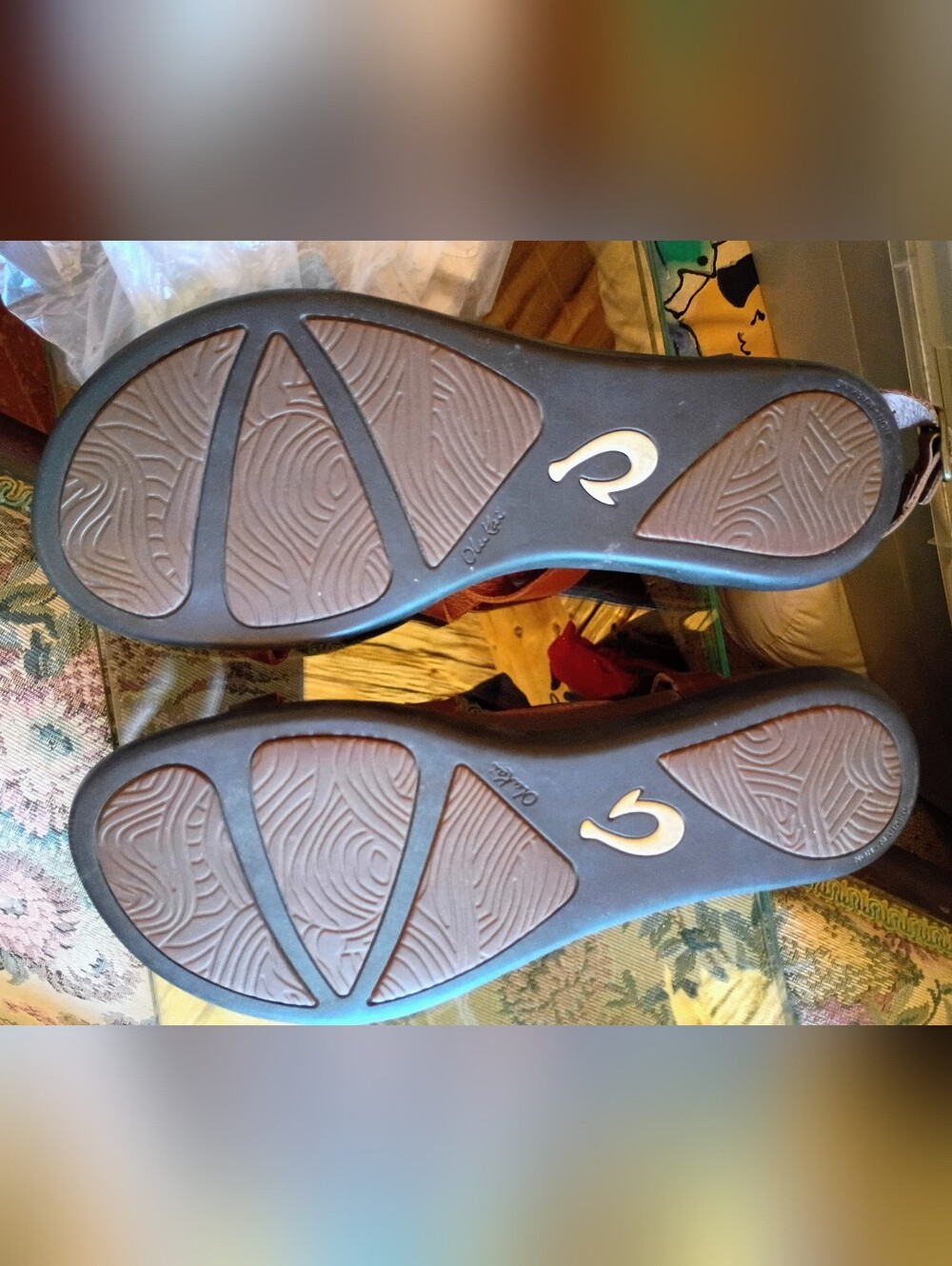 Olukai Upena Strappy Leather Sandal 10 - Picture 7 of 8